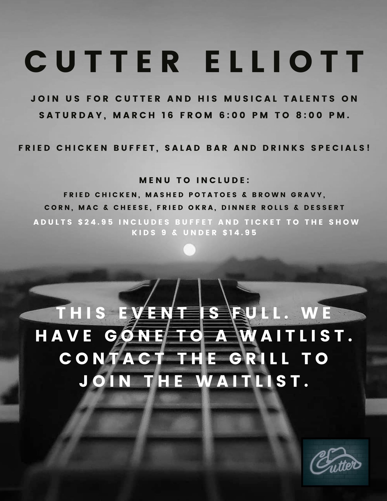 Cutter Elliott Waitlist